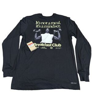 NWT Air Jordan Nike Men’s L Mikes Gym Breakfast Club Mindset Long Sleeve T Shirt